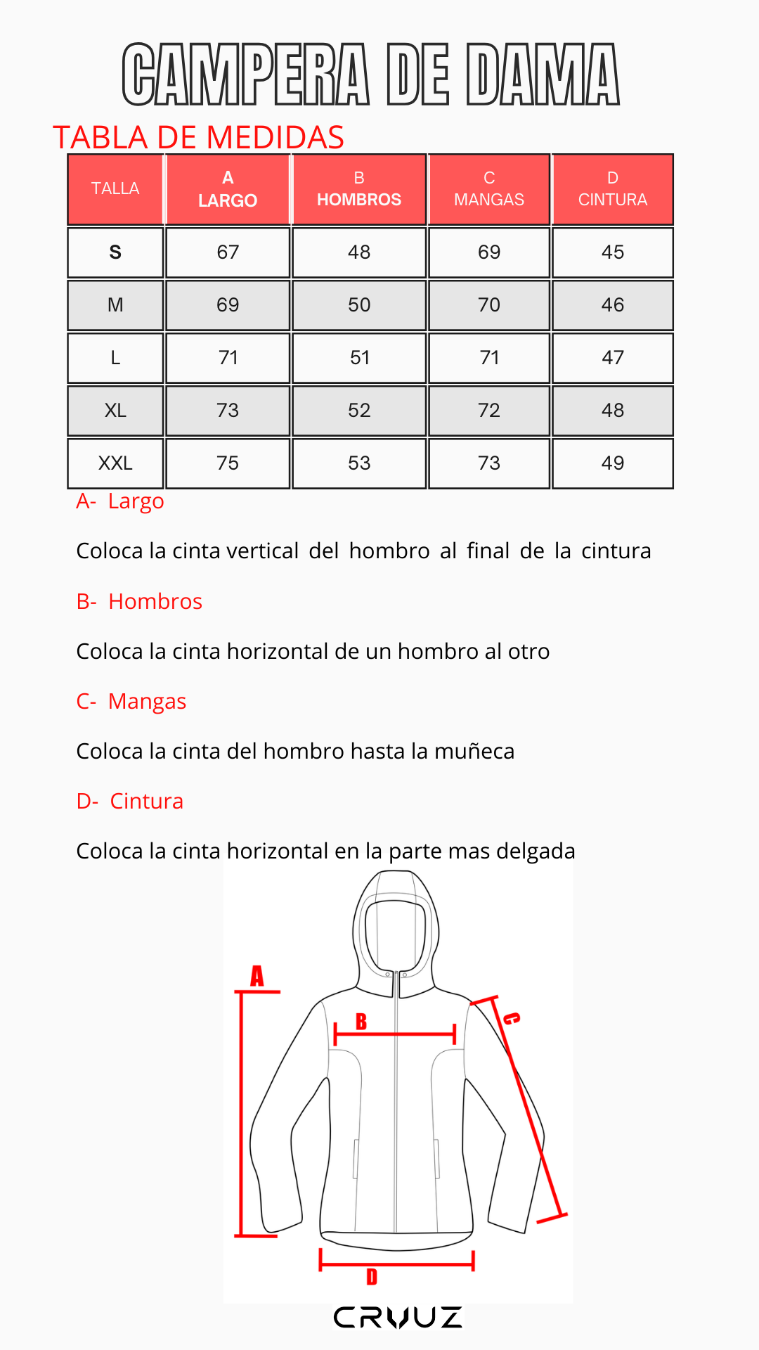 CAMPERA DEPORTIVA MUJER